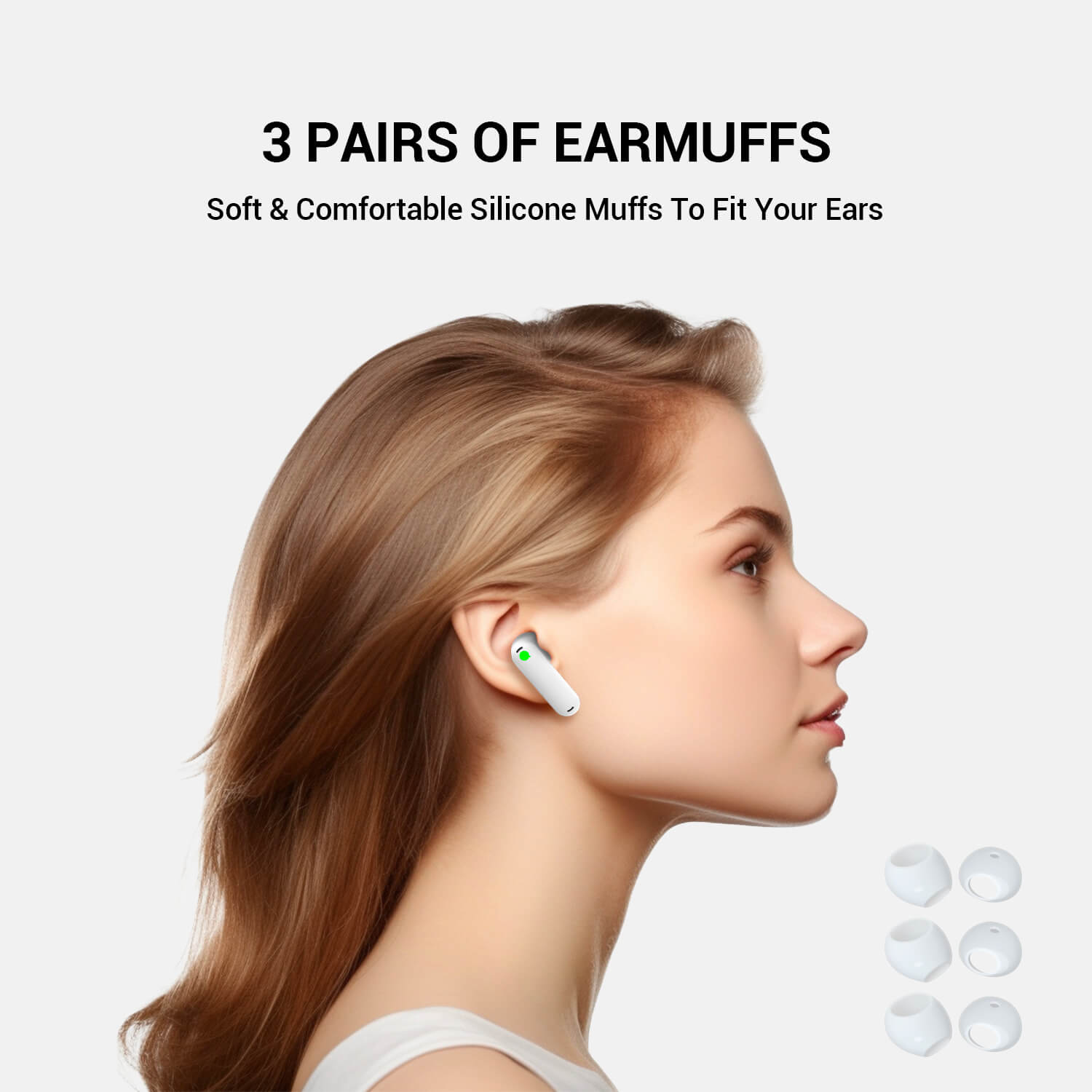 earmuffs for WT2 Edge/W3 Translator Earbuds