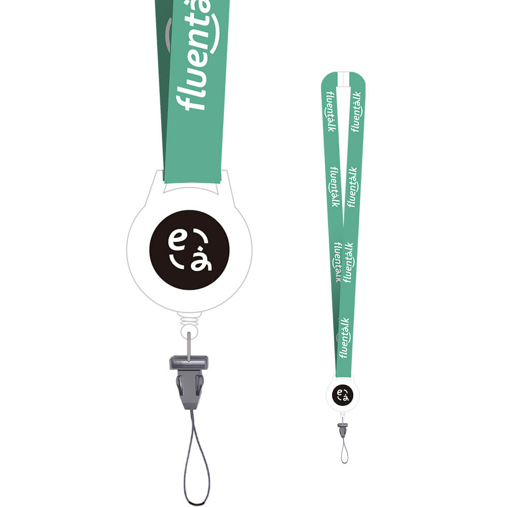 Fluentalk Device Lanyard details
