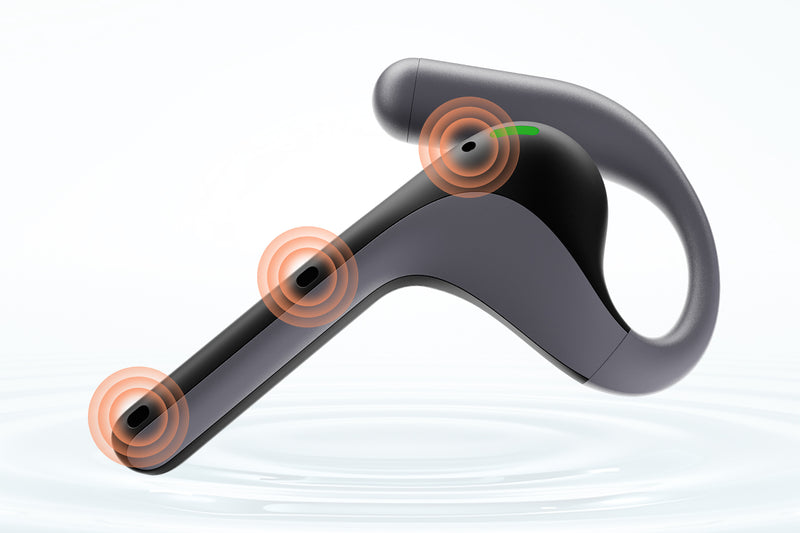 W4 Pro AI Interpreter Earbuds 3-Mic Voice Reduce, Precise Pick-up