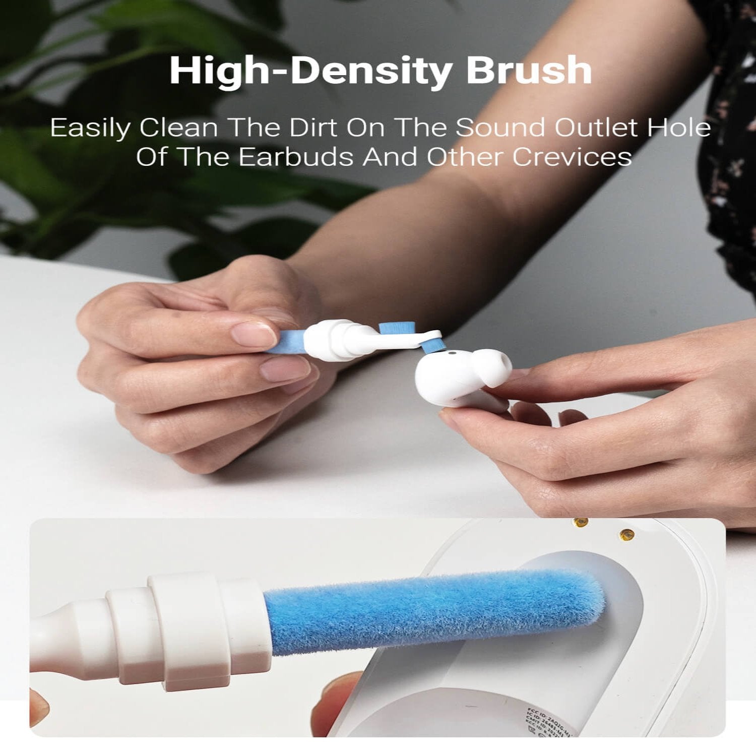 using Timekettle earpods cleaning pen clean earbuds