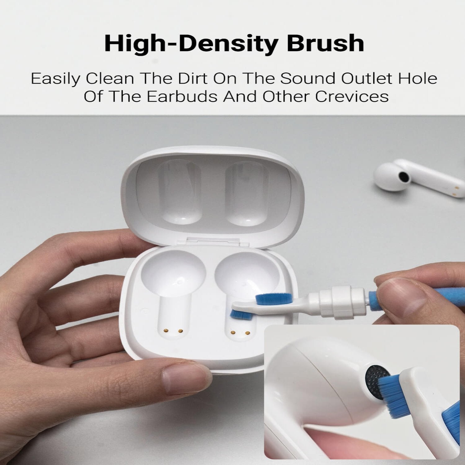Timekettle earpods cleaning pen detail