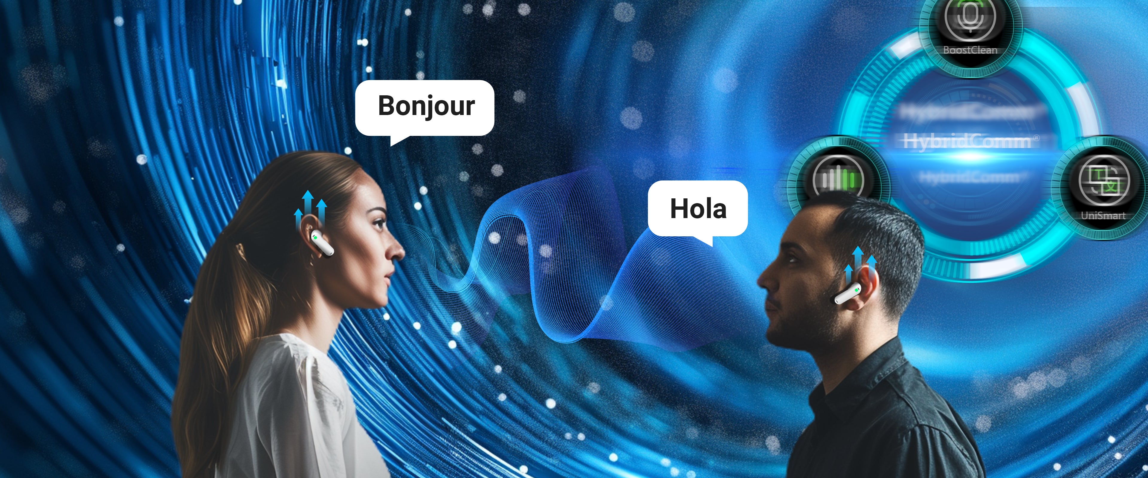 HybridComm 3.0 Breakthrough Invention for Real-Time Translation