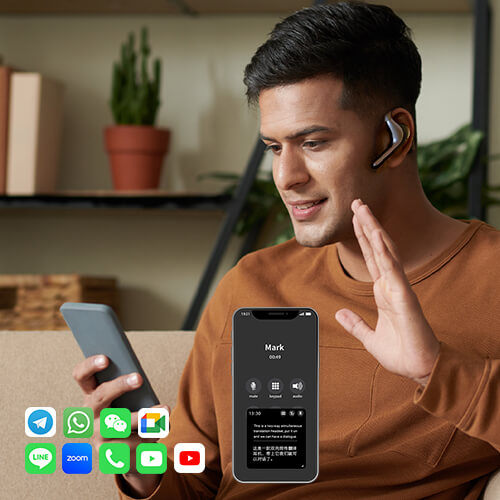 W4 Pro AI Interpreter Earbuds