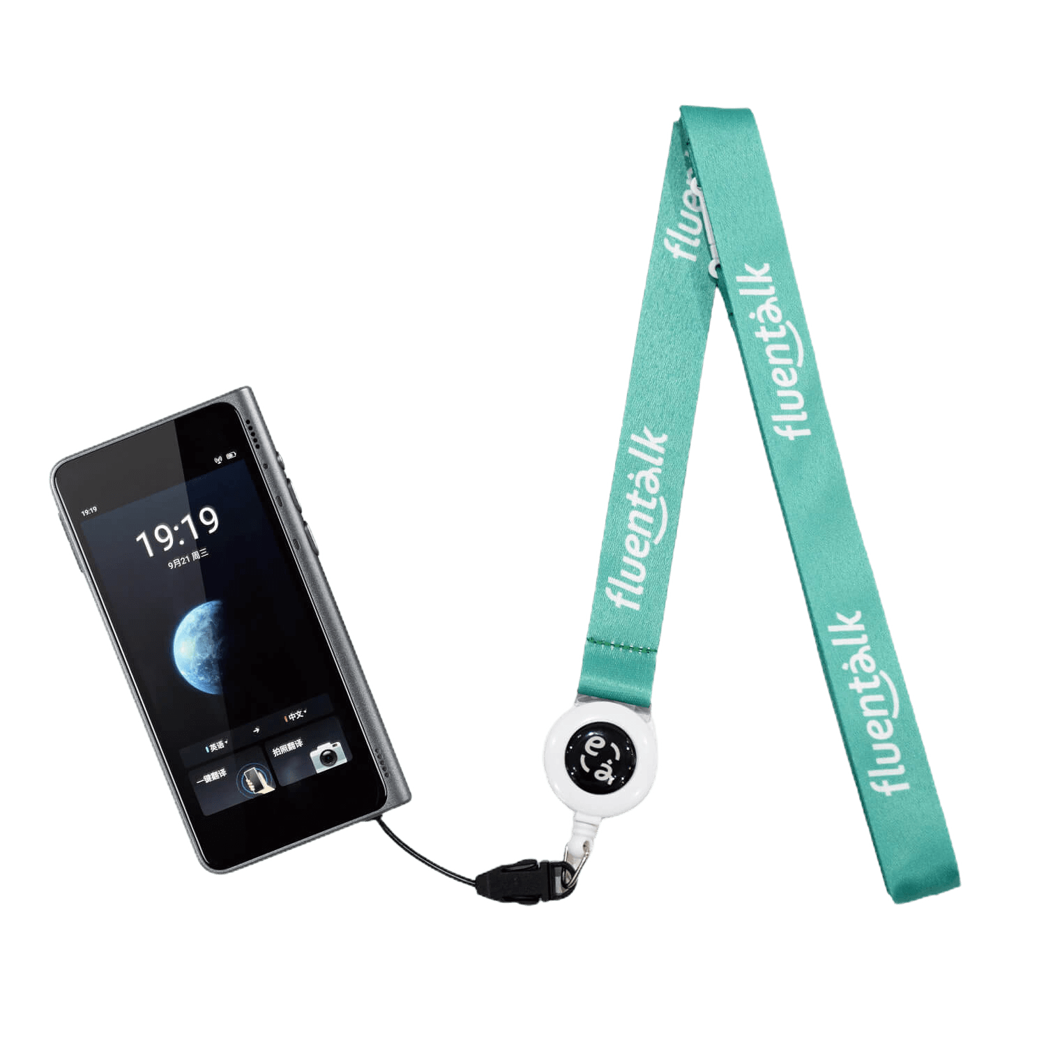 Fluentalk Handheld Translator Device Lanyard