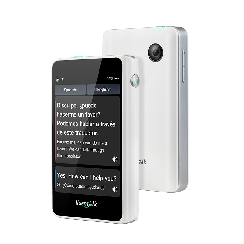 Fluentalk T1 Mini Handheld Translator Device – Timekettle Fluentalk T1 Mini Handheld Translator Device – Timekettle
