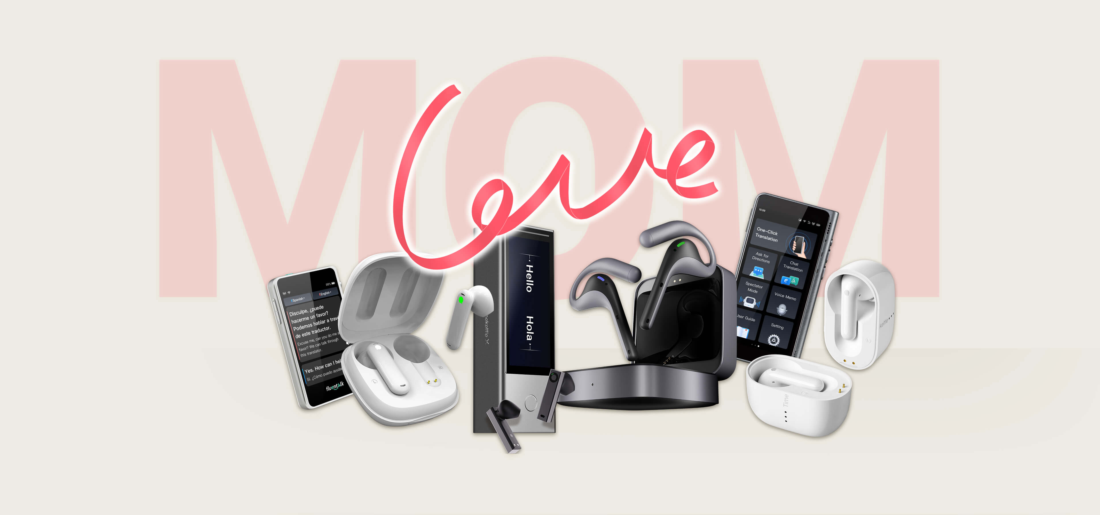 mother’s day campaign translation earbuds gift