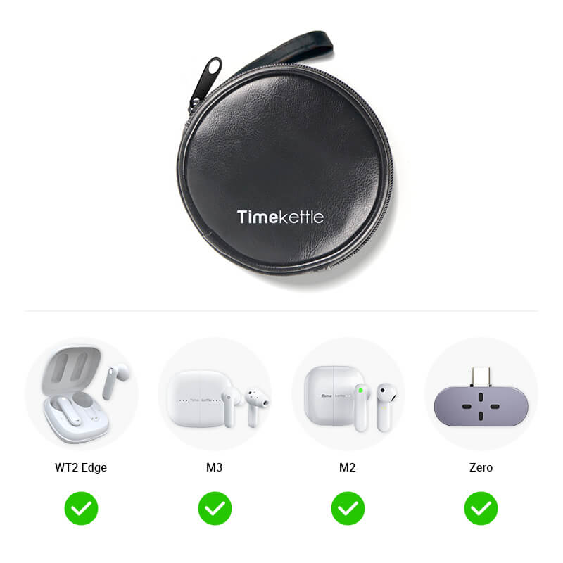 Timekettle Carry Case for WT2 Edge/M3/M2/Zero Translator Earbuds