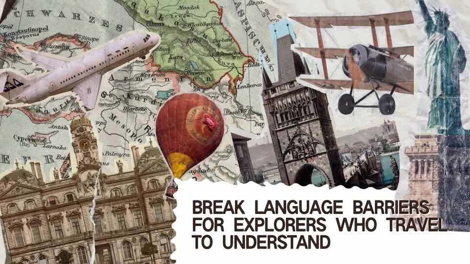 Break Language Barriers for Explorers Who Travel to Understand