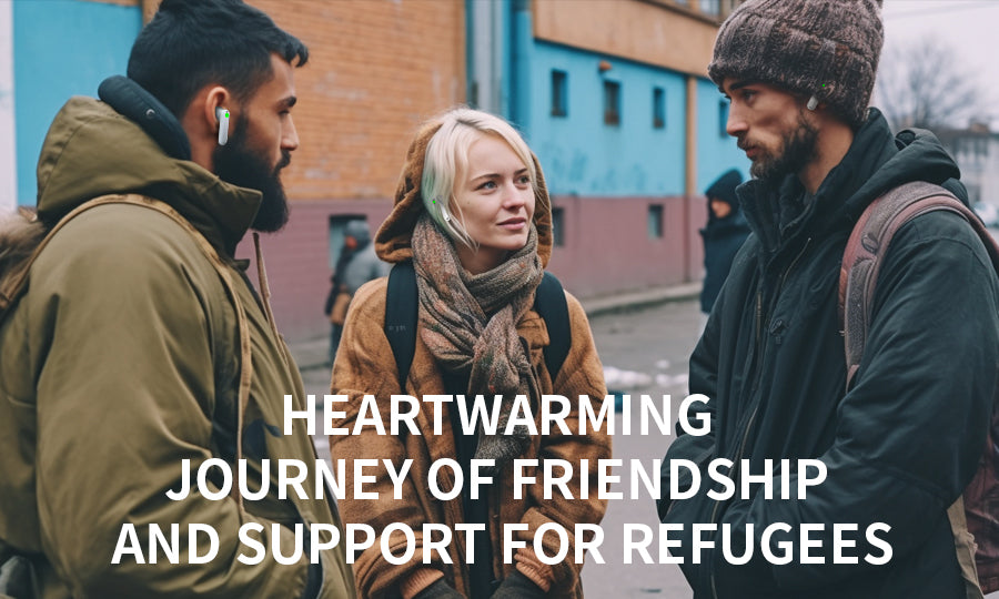 Heartwarming Journey Of Friendship And Support For Refugees