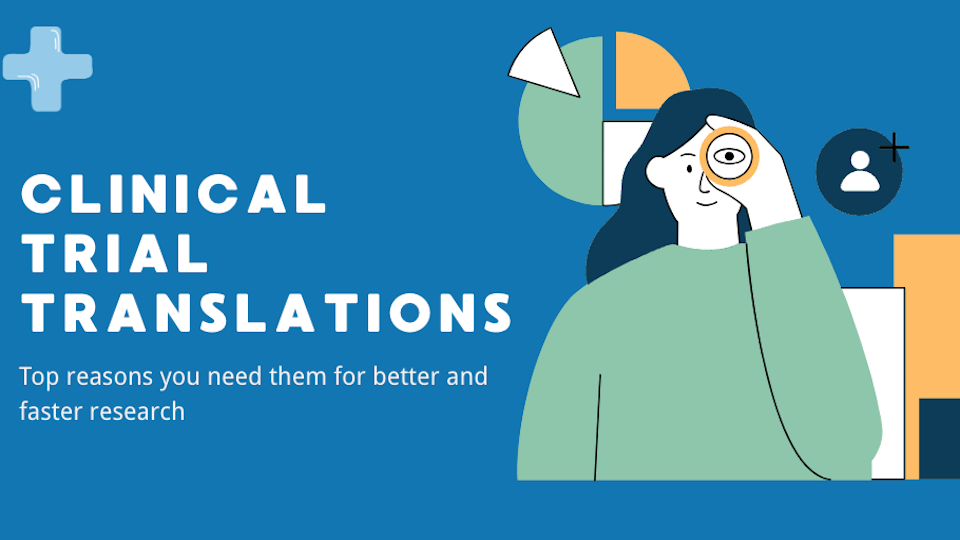 Clinical trial translations