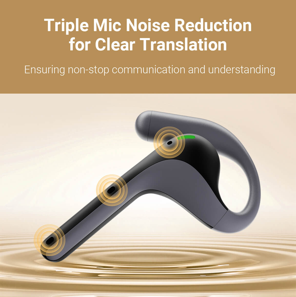 <tc>Timekettle</tc> <tc>WT2 Edge</tc> Pack d&#39;écouteurs pour traducteur