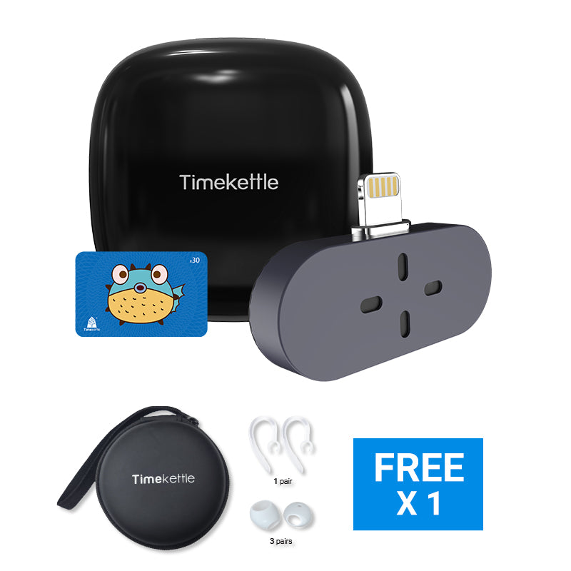  Timekettle - M2 Auriculares Traductores de idiomas, 40 idiomas  y 93 acentos en línea, traductor de idioma de voz instantánea con Bluetooth  y aplicación, auriculares inalámbricos para música y llamadas, compatibles