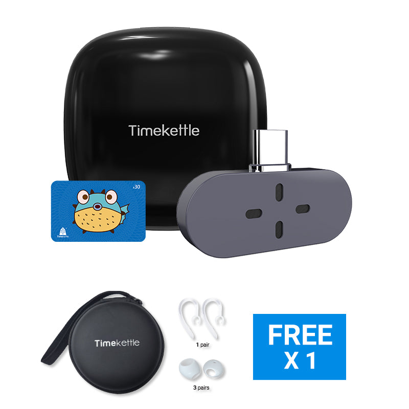 Timekettle - M2 Auriculares Traductores de idiomas: 40 idiomas y 93 acentos  en línea, dispositivo traductor de voz instantánea con Bluetooth y