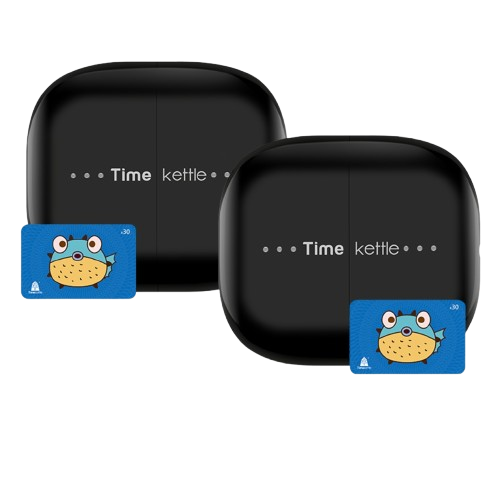 M3 2-Pack Language Translator Earbuds ( Black ）