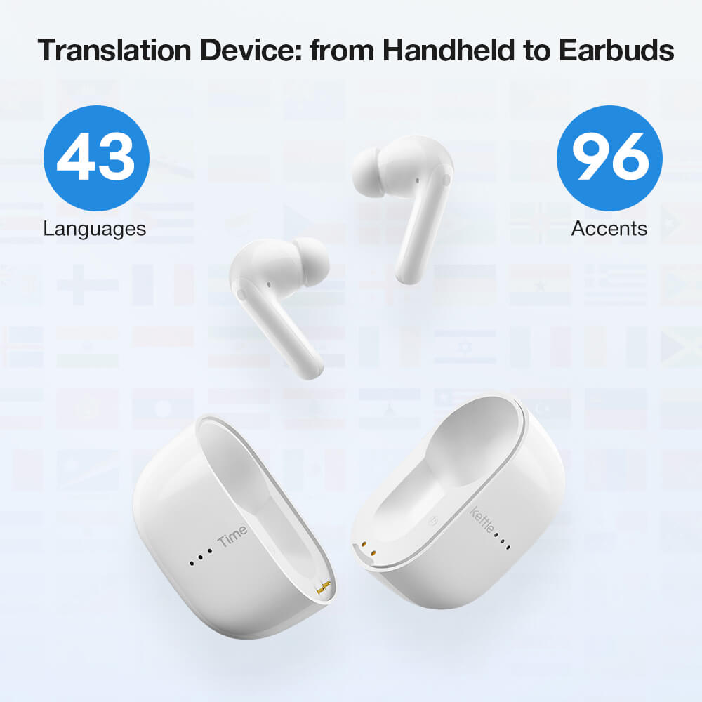 M3 Language Translator Earbuds