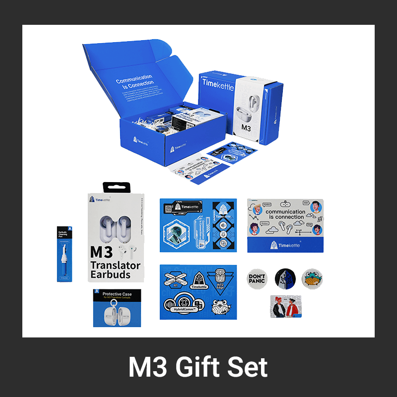 <tc>M3</tc> 翻訳イヤホンホリデーギフトボックス