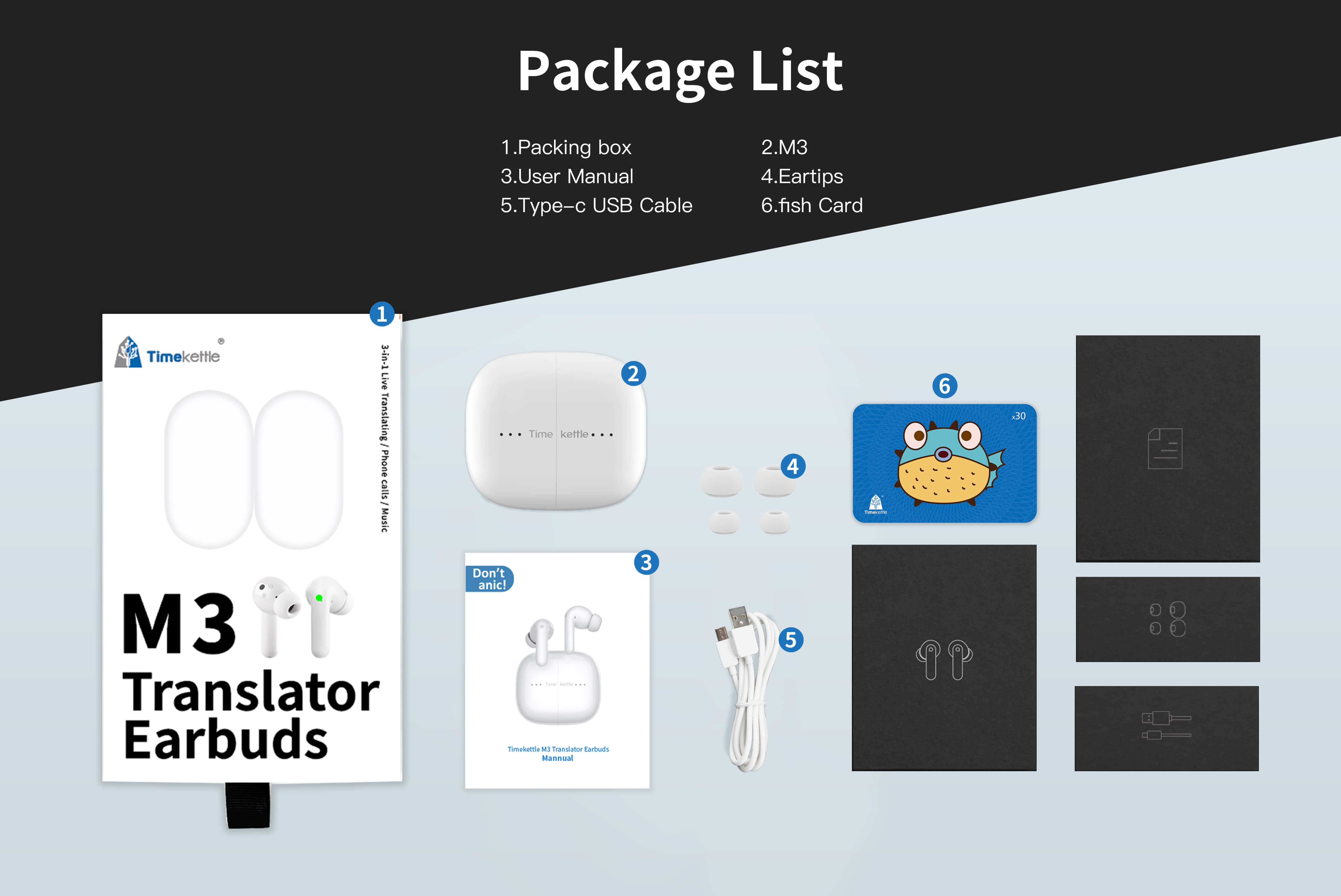 Timekettle M3 Language Translator Earbuds 25 Timekettle M3 Language Translator Earbuds 1