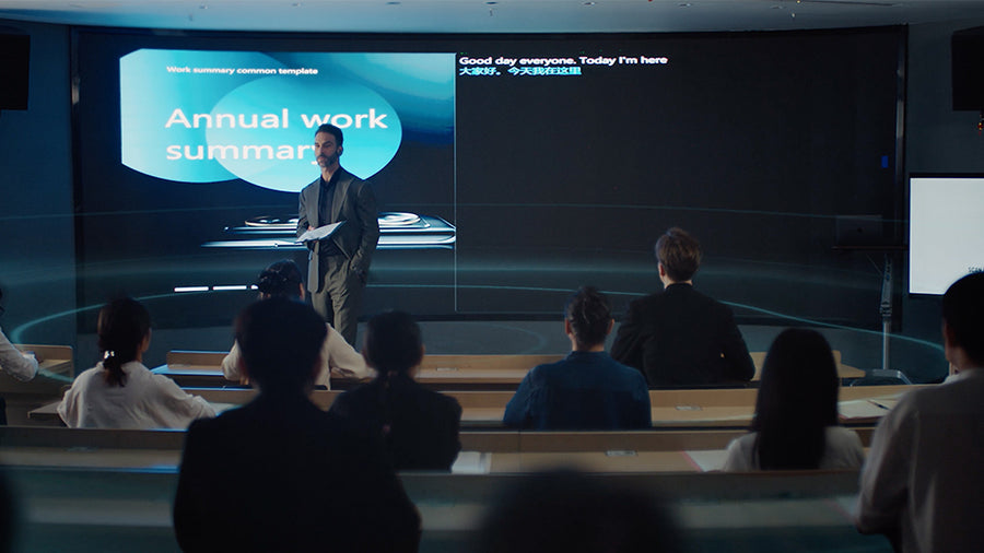 using translation earbud for Presentation Mode