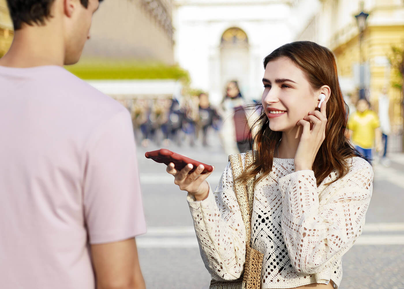 Timekettle M3 Language Translator Earbuds 16 Speaker-mode