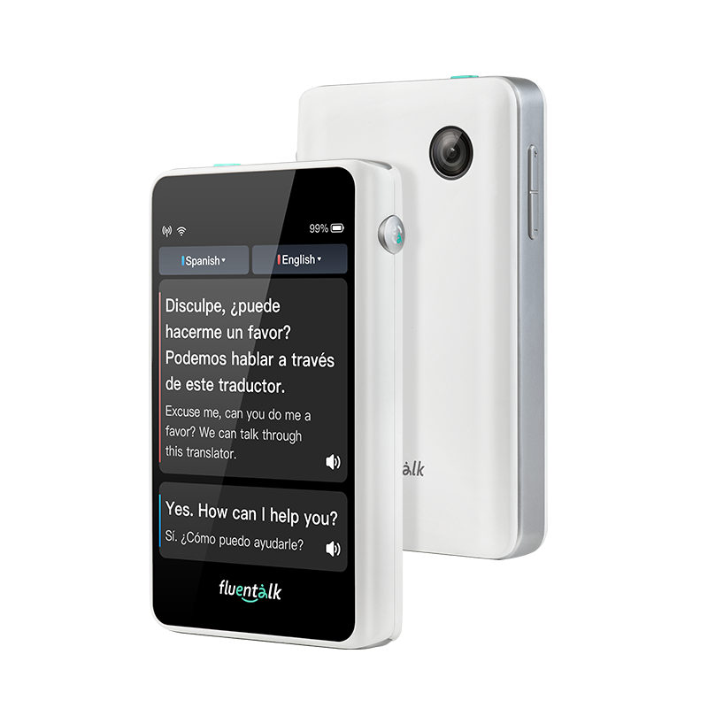 Fluentalk T1 Mini Handheld Translator Device