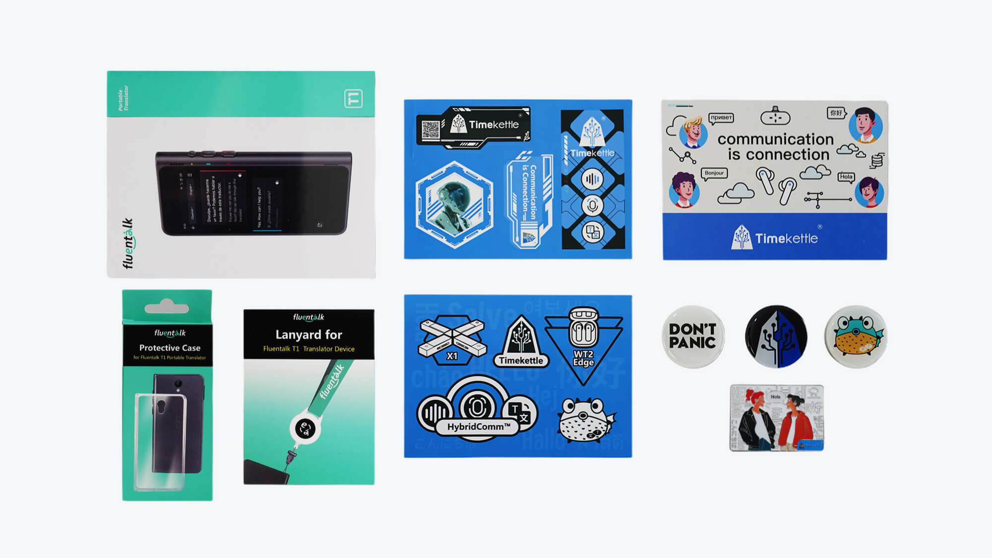 T1 Handheld Übersetzer Geräte -Urlaubs Geschenkboxen