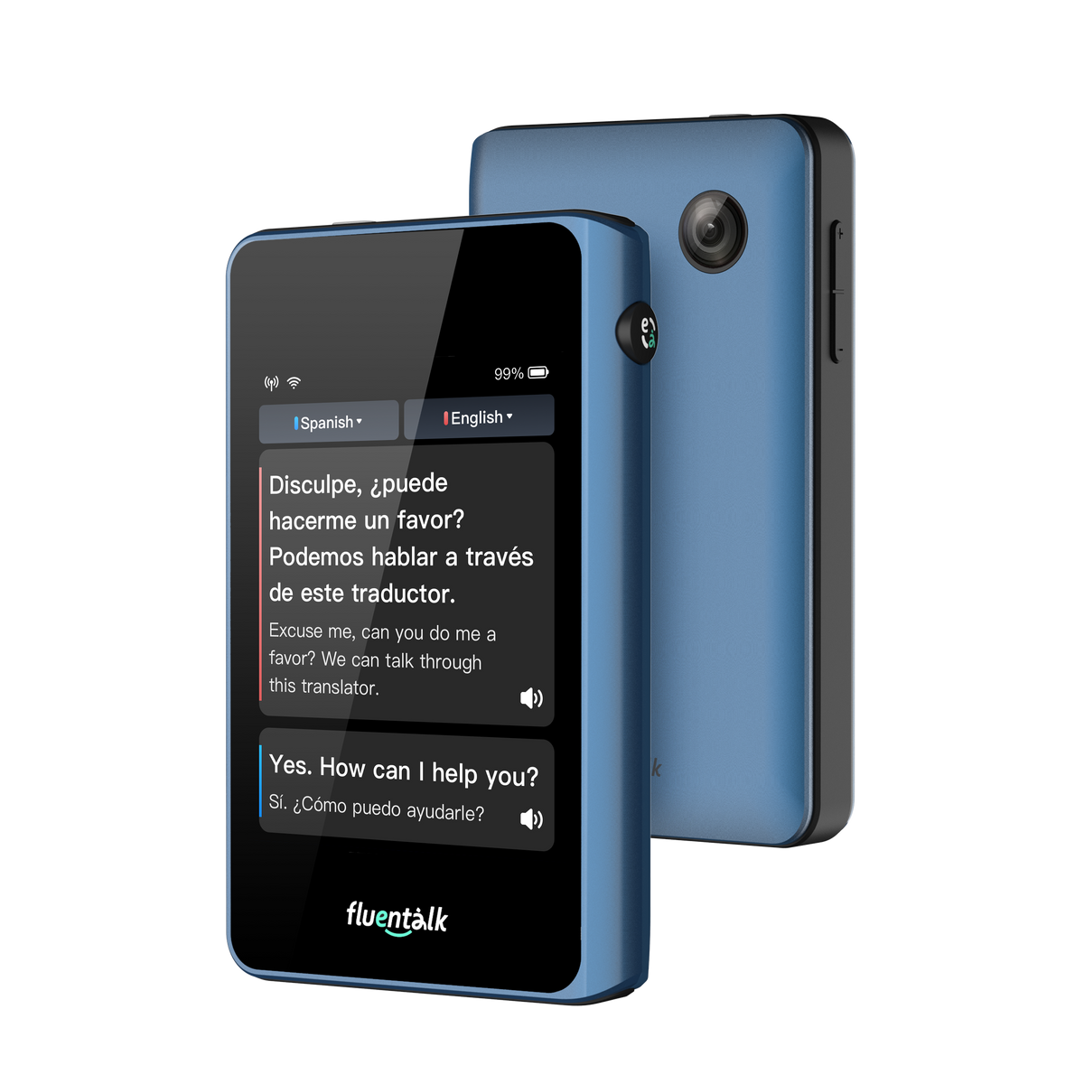 Fluentalk T1 Mini Handheld Translator Device