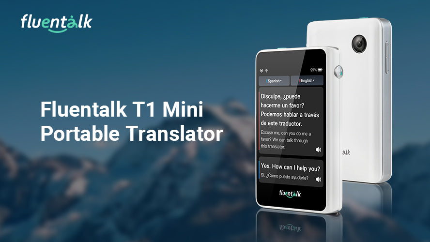 How to use Fluentalk T1 Mini portable translator?