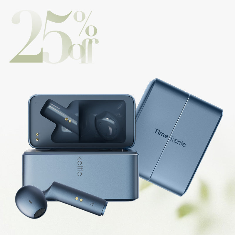 W4 2-Pack AI Interpreter Earbuds ( Blue )