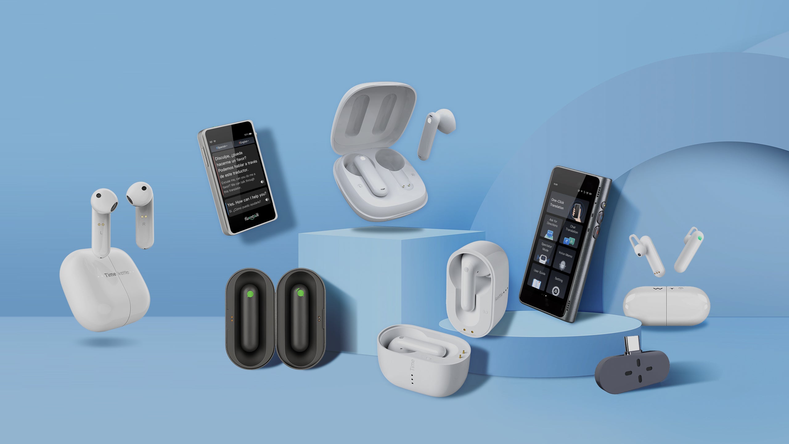 Timekettle | Voice Language Translator | NO.1 Translation Earbuds