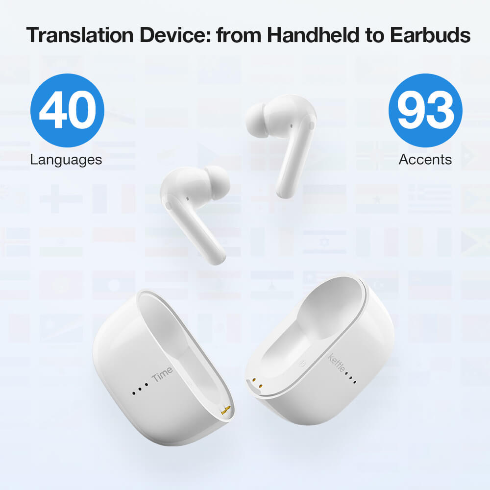 <tc>Timekettle</tc> <tc>M3</tc> Écouteurs pour traducteur de langue